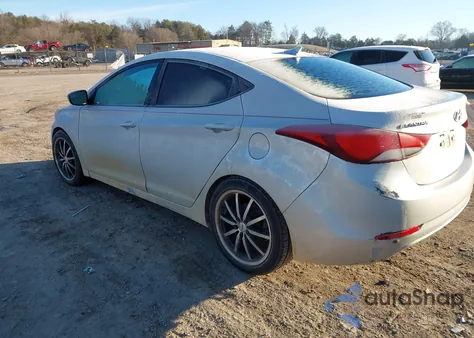 2015 Hyundai Elantra Se z USA, uszkodzony, nr VIN KMHDH4AE0FU415098